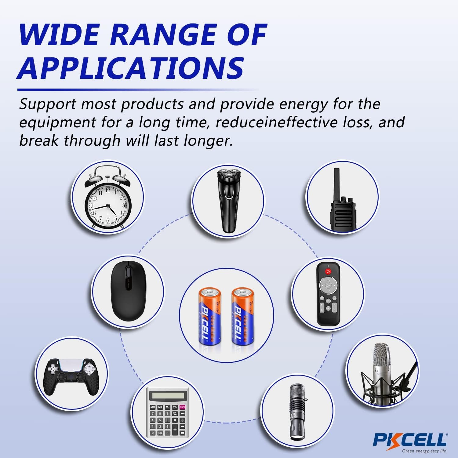20 Counts 1.5V LR1/MN9100/E90/N Size Alkaline Batteries,Leak-Proof Batteries,High Performance and Powerful Batteries,Suitable for All Kinds of Electronic Equipment