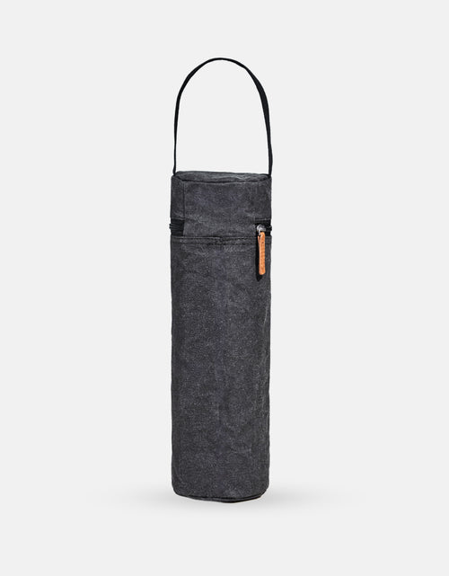 Load image into Gallery viewer, Insulated Wine &amp; Spirits Cooler Tote Ebony
