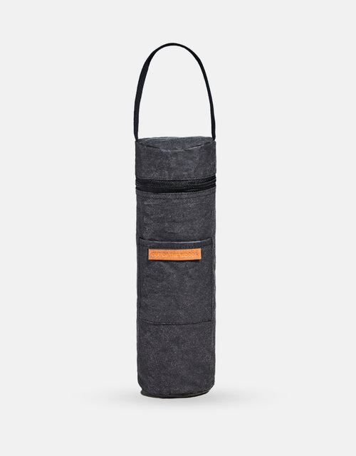 Load image into Gallery viewer, Insulated Wine &amp; Spirits Cooler Tote Ebony
