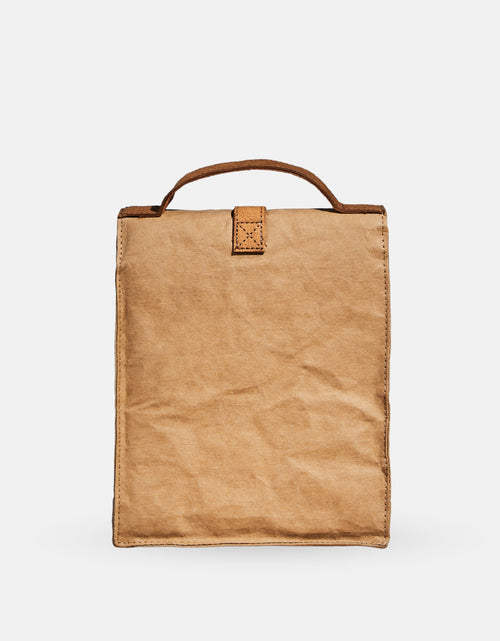 Load image into Gallery viewer, Paper Bag Lunch Cooler

